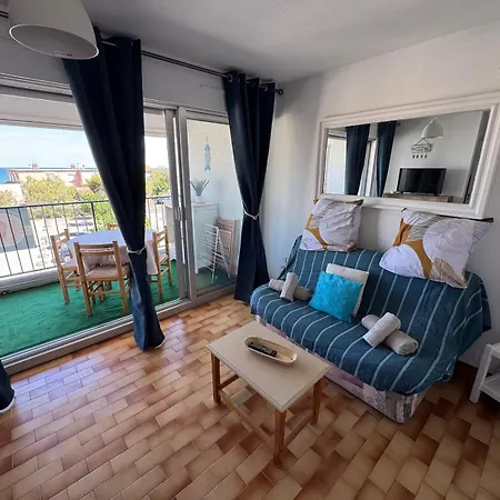 公寓 L'escapade Du Cap, Vue Mer, 6 Personnes 阿格德